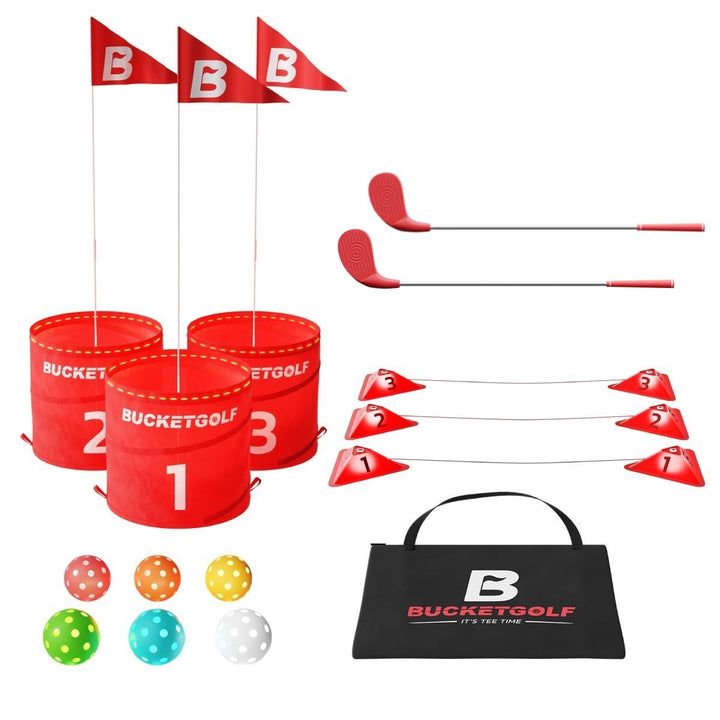 Bucketgolf GLOW 3 Hole Bundle - BucketGolf