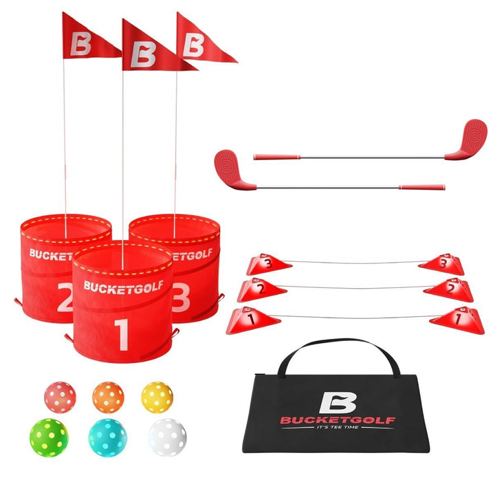 Bucketgolf GLOW 3 Hole Bundle - BucketGolf