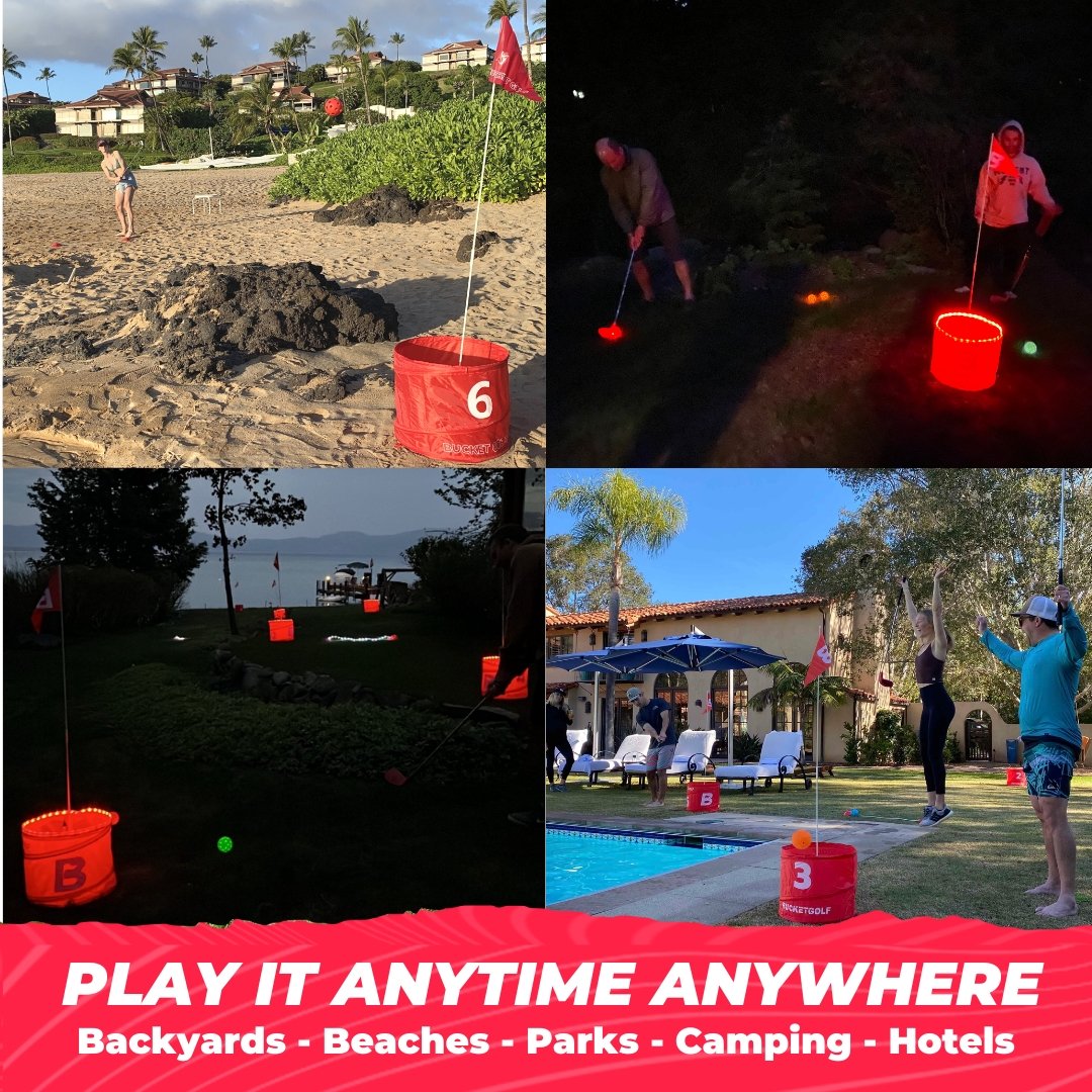 BucketGolf Glow Pro Bundle (9) - Elevate Sports LLC