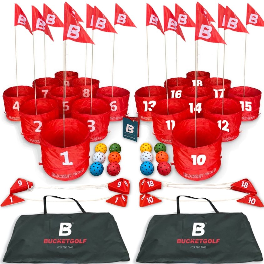 BucketGolf Tour(18) Backyard golf game Elevate Sports LLC