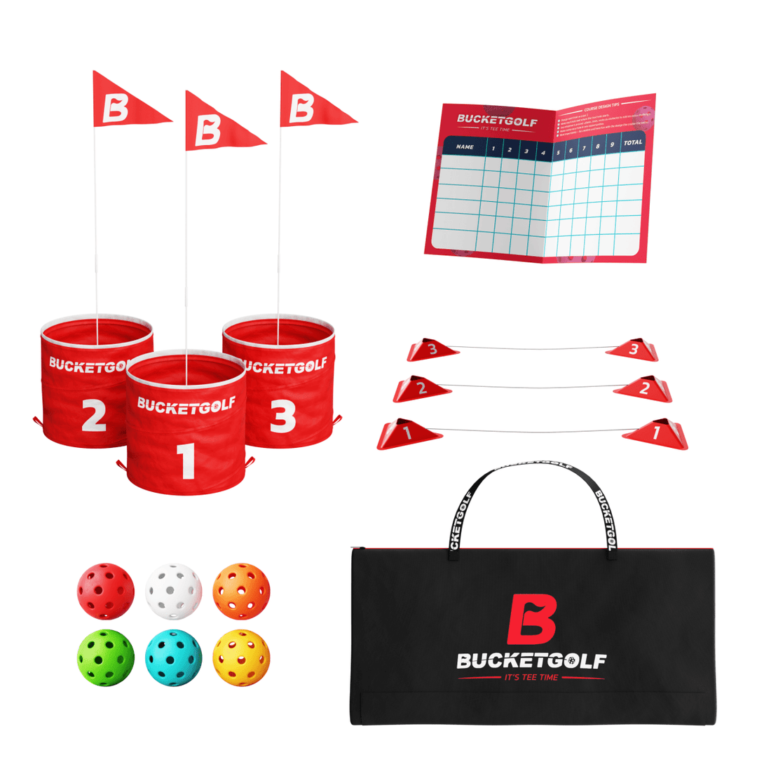 BucketGolf 3 Hole Travel Course - BucketGolf