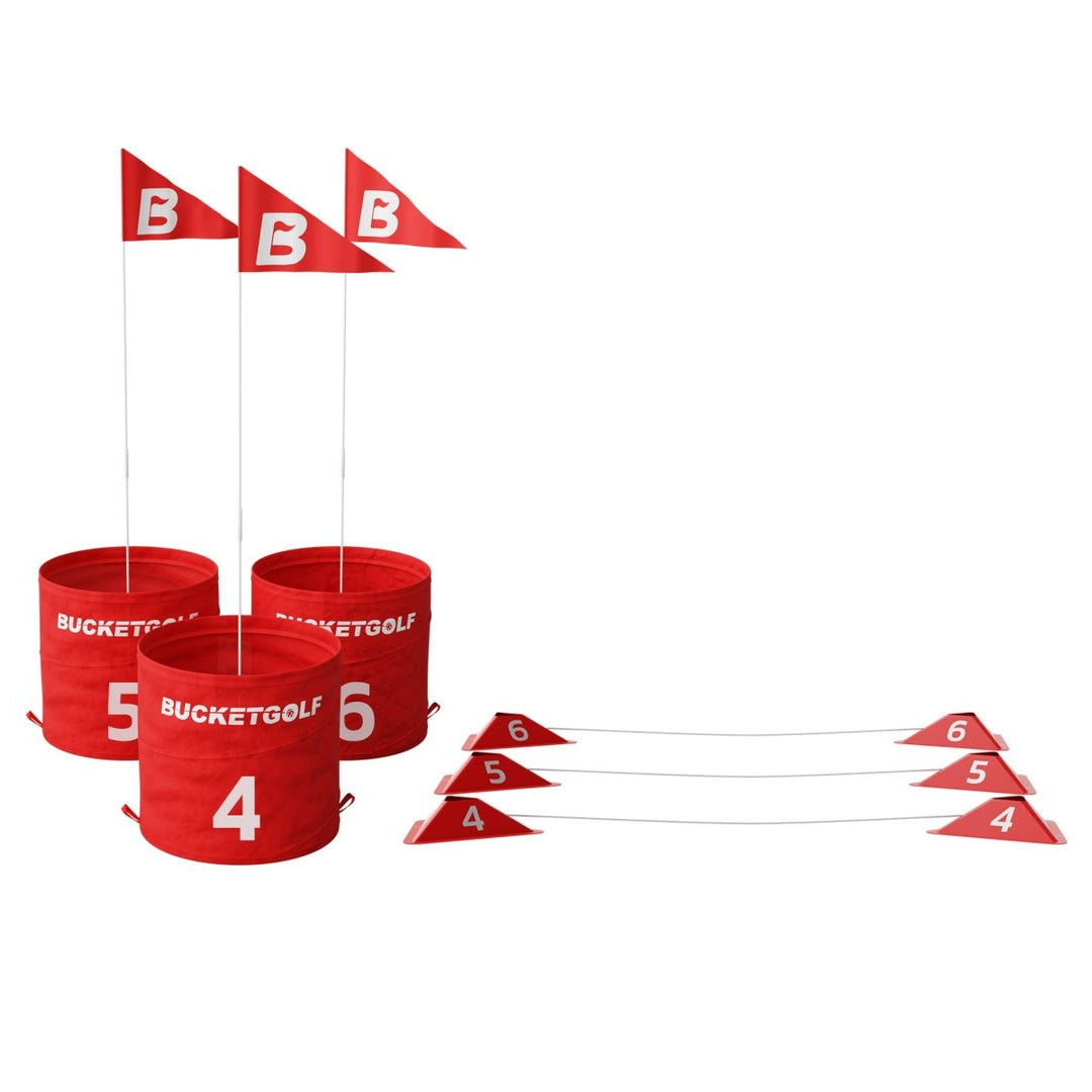 Bucketgolf 4 - 6 holes add on - Elevate Sports LLC