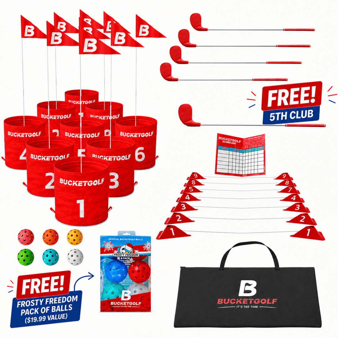 BucketGolf 9 Hole Fathers Day Bundle - BucketGolf