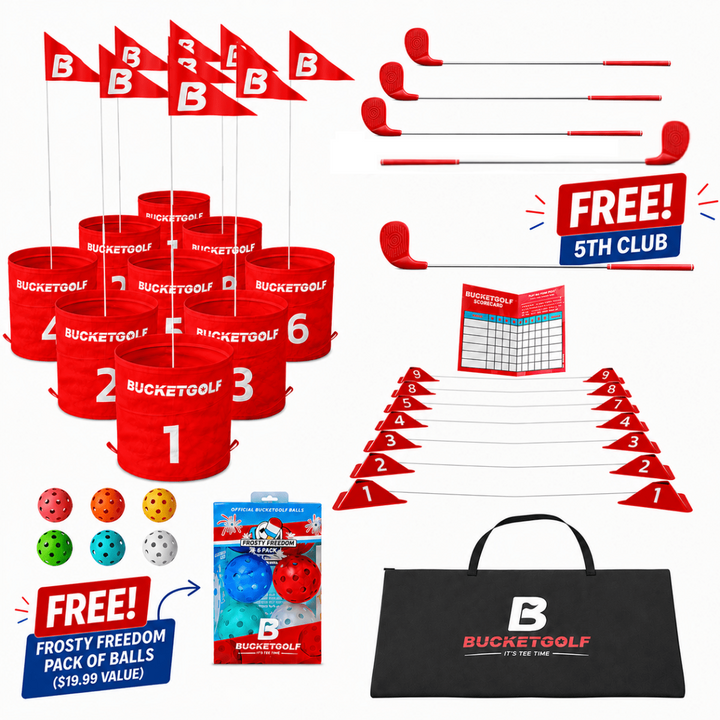 BucketGolf 9 Hole 4th of July Bundle