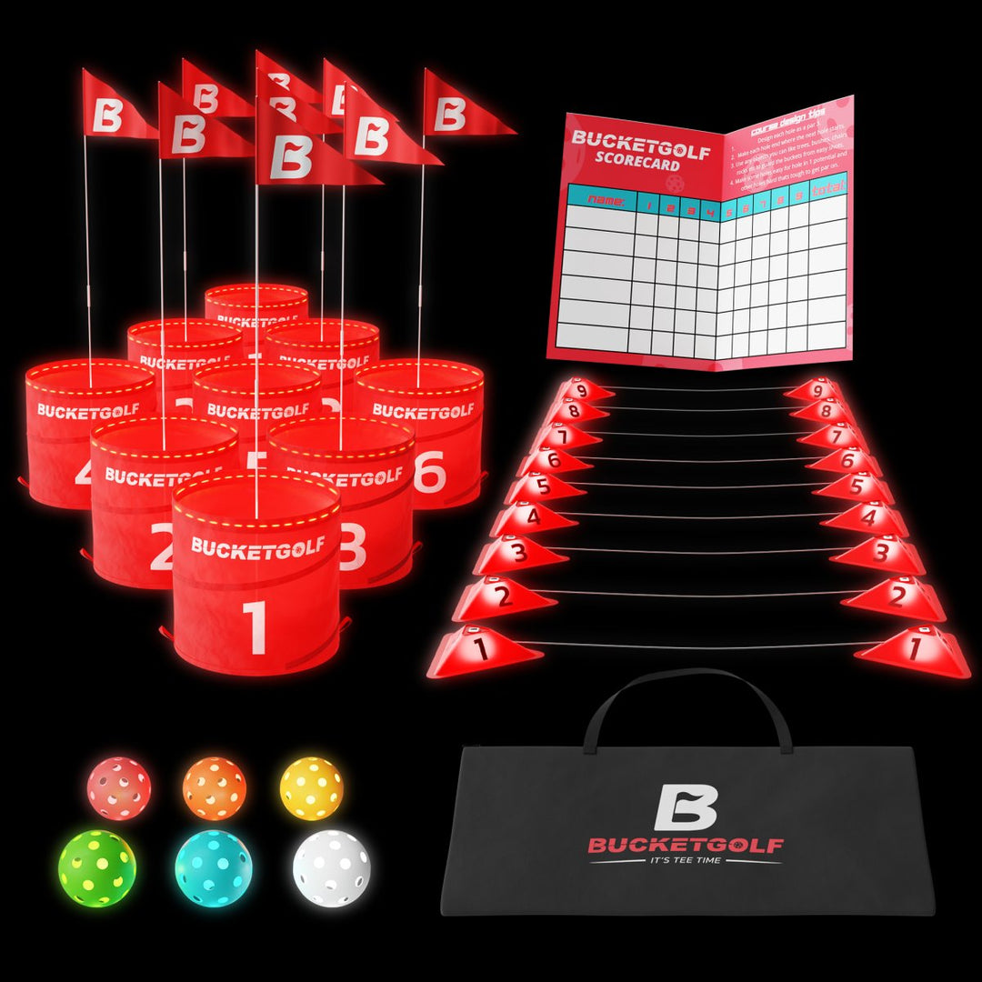 Bucketgolf GLOW Pro (9) - Elevate Sports LLC