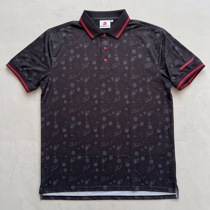 BucketGolf Polo Black - BucketGolf