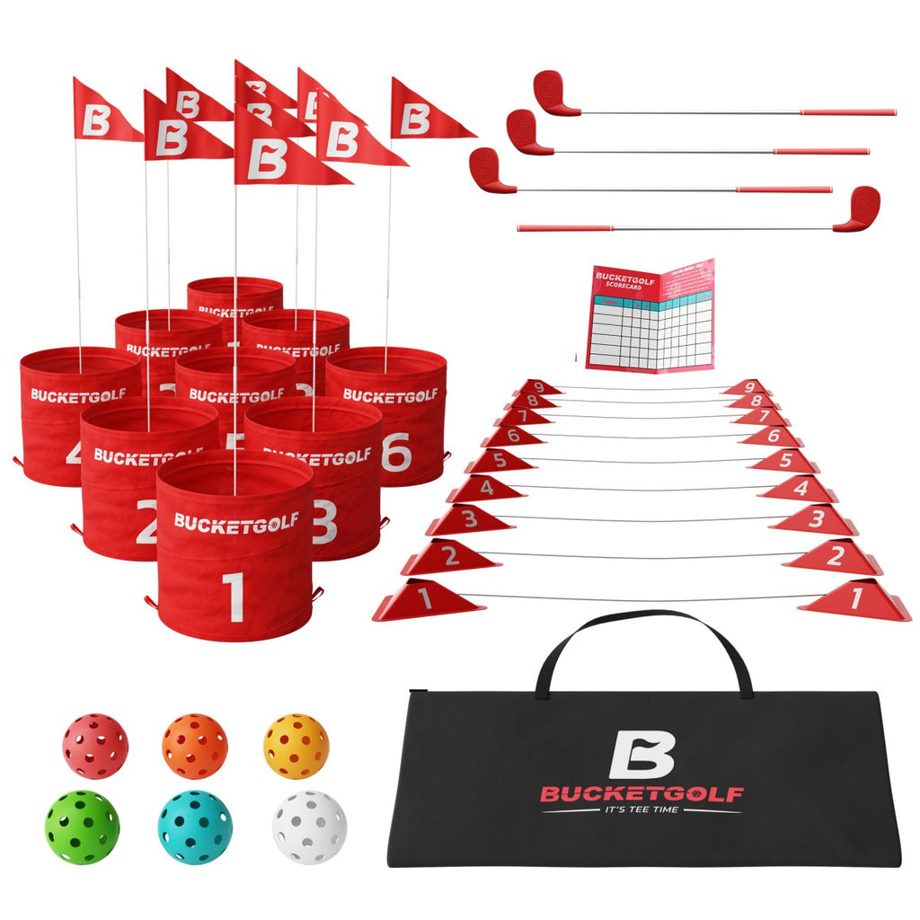 Elevate Sports LLC BucketGolf 9 Hole Family Bundle