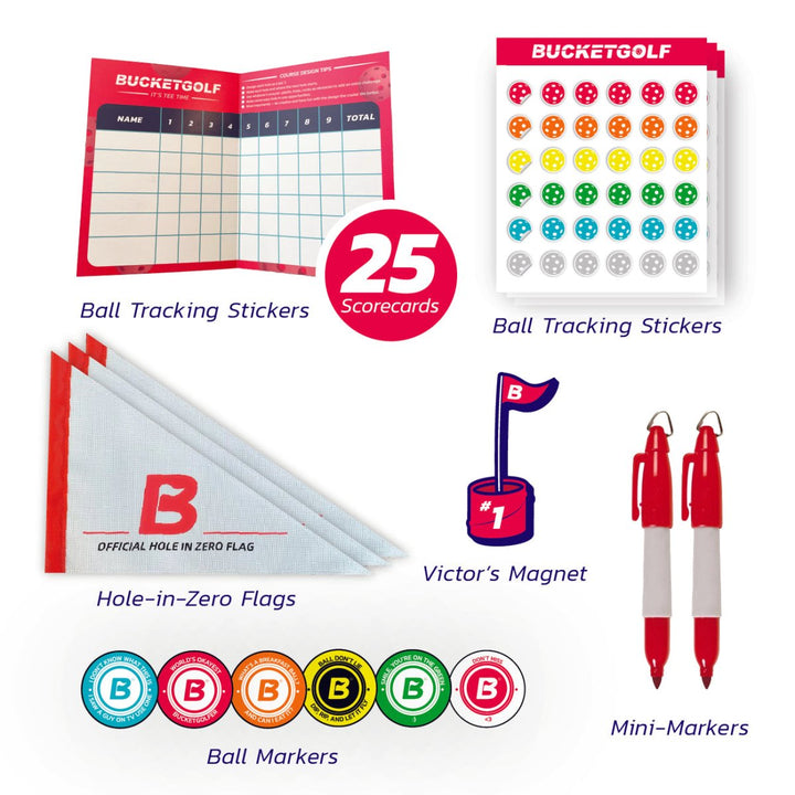 Official Scoring Kit - BucketGolf