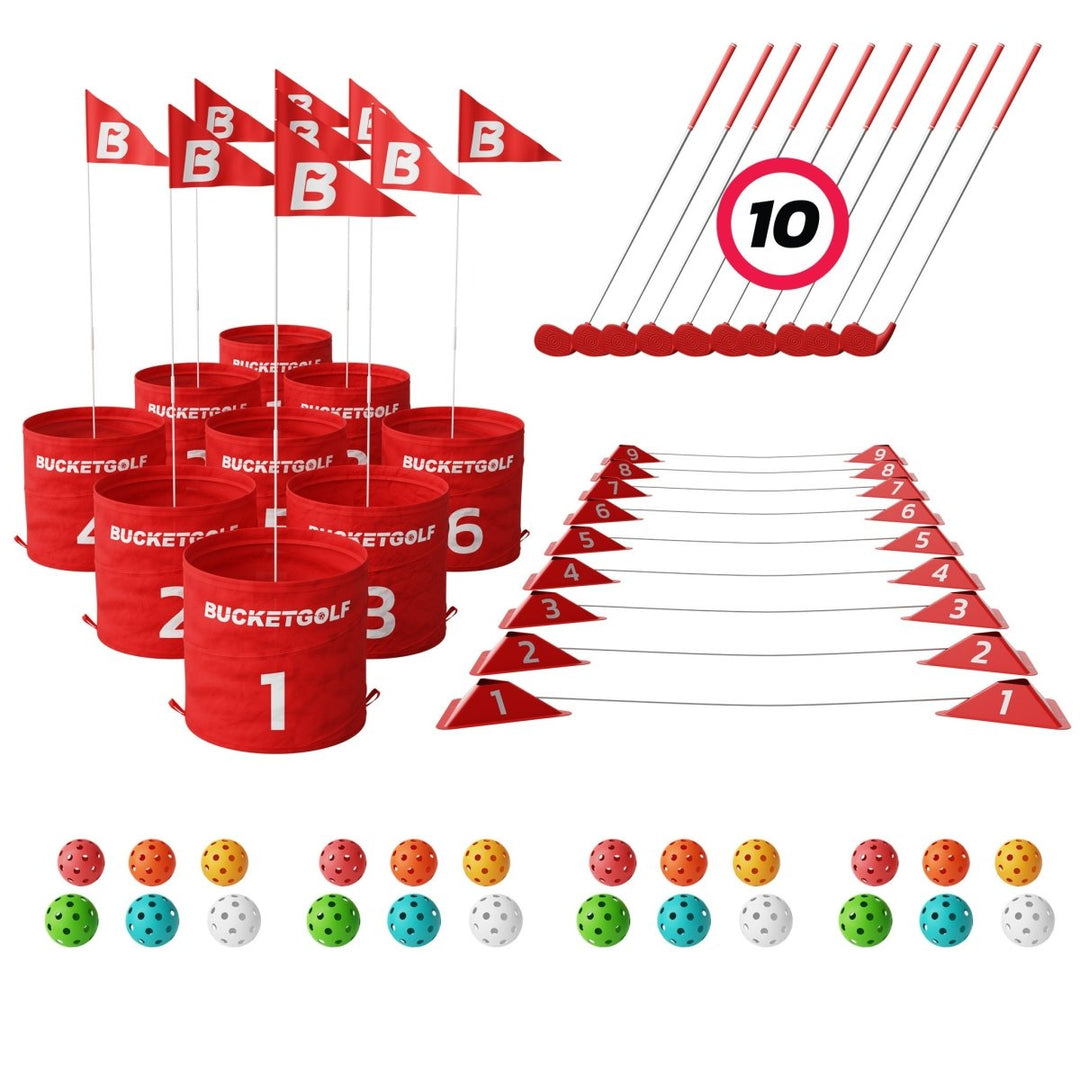PE Starter Bundle (10 clubs) - BucketGolf